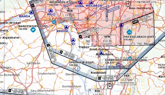 OFMA-Segelflugkarten 2025 OFMA-Segelflugkarten 2025