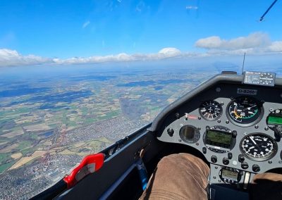 Mit Christian Breuer über dem Münsterland unterwegs