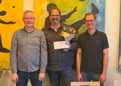 Dr. Jens Greiser, Daniel Heinrichsmeyer und Philippe Held (v.l.n.r.)