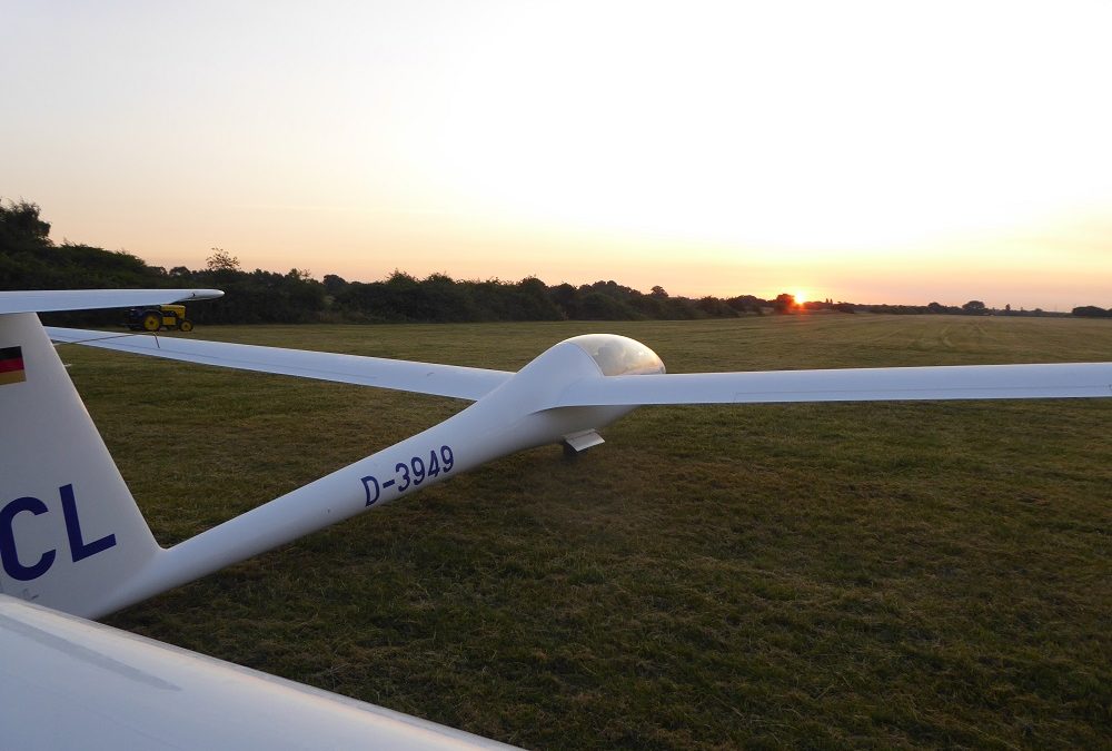 Dem Sonnenaufgang entgegen