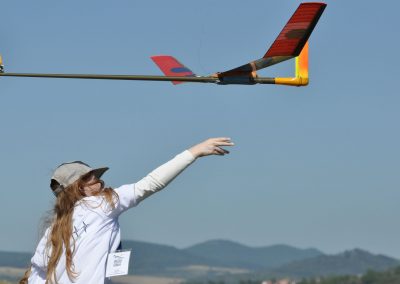 Carina beim Start