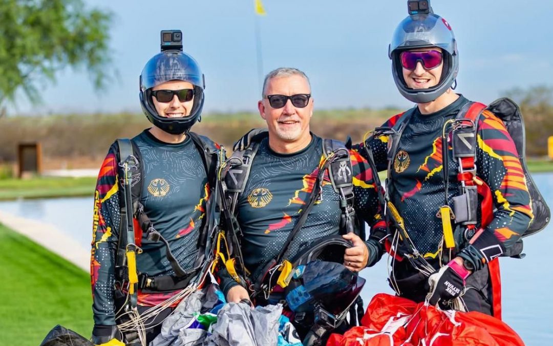 Zweimal EM-Bronze für NRW-Athleten im Canopy Piloting