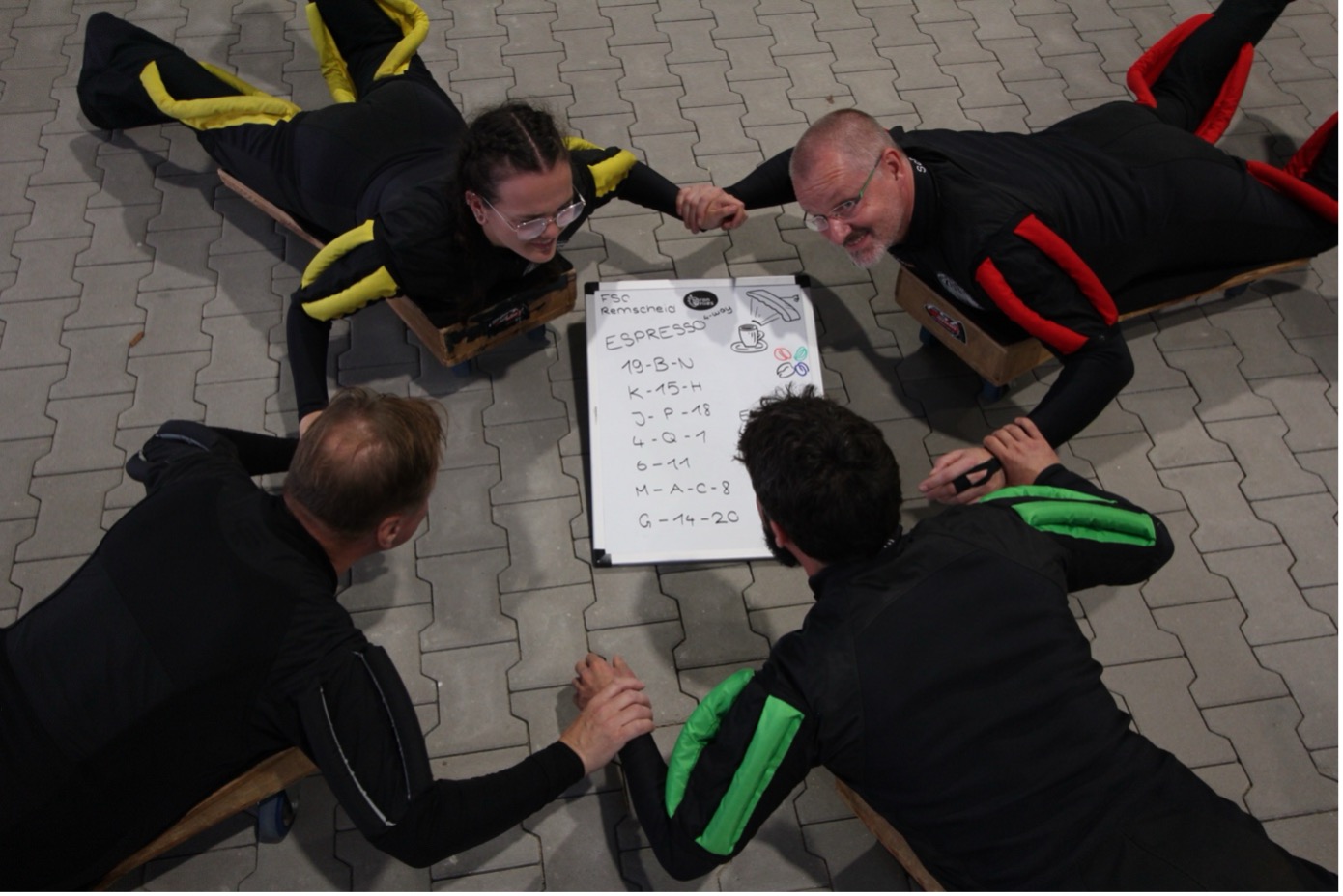 Bodentraining: Team Espresso FSC Remscheid