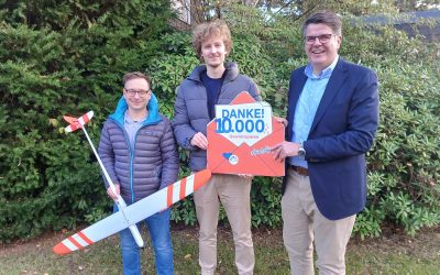 10.000 EUR für Jugendförderung im Modellflug