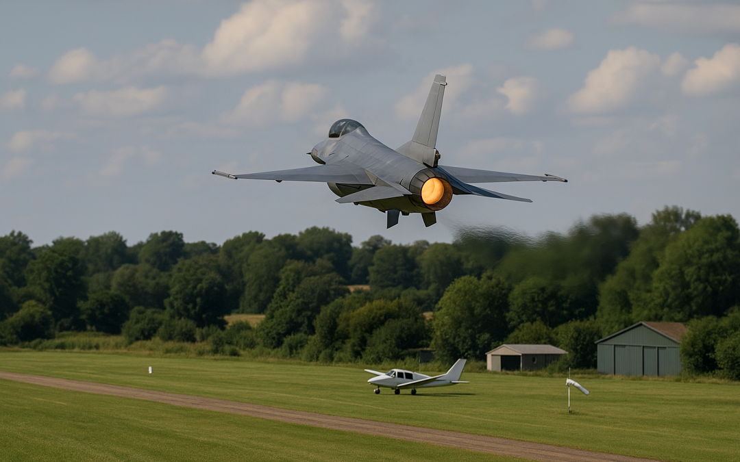 Reaktivierung militärischer Tieffluggebiete in NRW