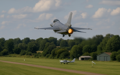 Reaktivierung militärischer Tieffluggebiete in NRW