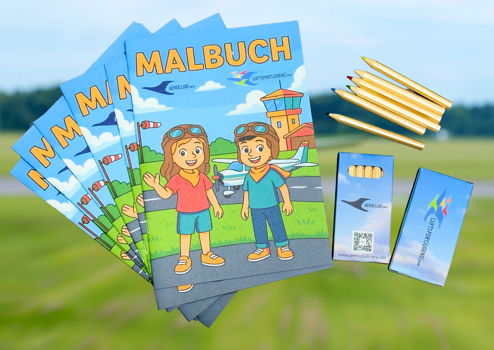 Malbuch AEROCLUB NRW