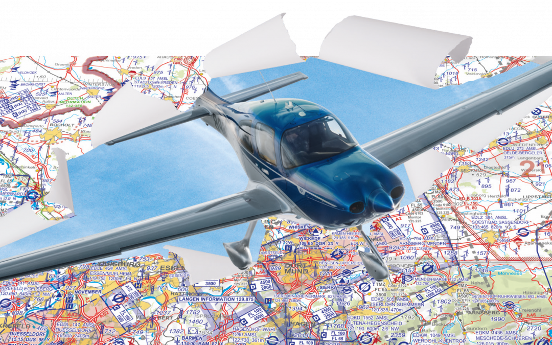 Achtung: Freigabepflichtiger Luftraum