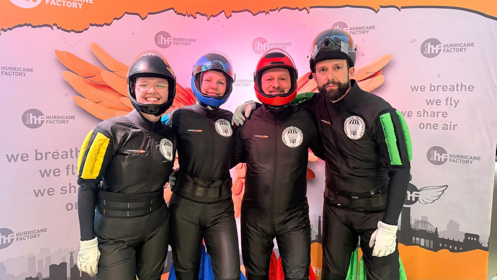 Das Team – 4er (Espresso Remscheid): Becky Wirth · Julia Wagner · Frank Schumacher · Björn-Ingo Hogg