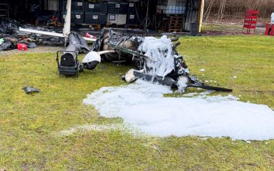 Spendenaktion nach Flugzeugbrand in Eschendorf