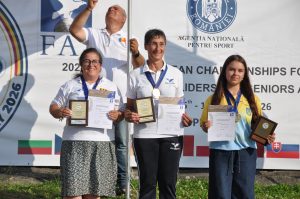 Damenwertung von links: Guadalupe Gozalo Aguete, Mara Straffelini (ITA),Anna Arkhypska (UKR)
