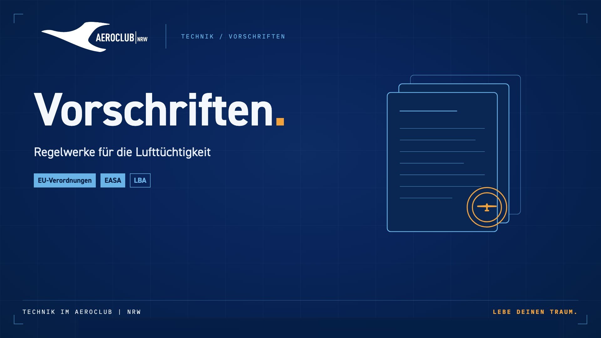 Themenbild Vorschriften: Regelwerke für die Lufttüchtigkeit