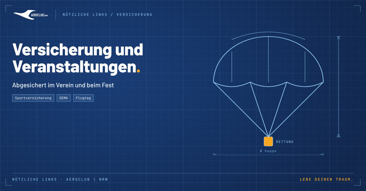 Themenbild Versicherung und Veranstaltungen