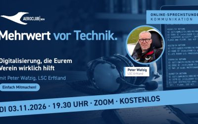 Online-Sprechstunde Kommunikation: Mehrwert vor Technik – Digitalisierung, die Eurem Verein hilft